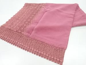 ビロードレース花模様ショール